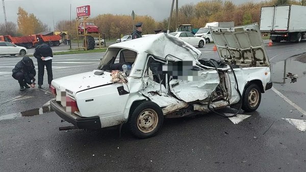 Двое погибли в ДТП с грузовиком и легковушкой на трассе М-2 Крым в Курской области - «ДТП»