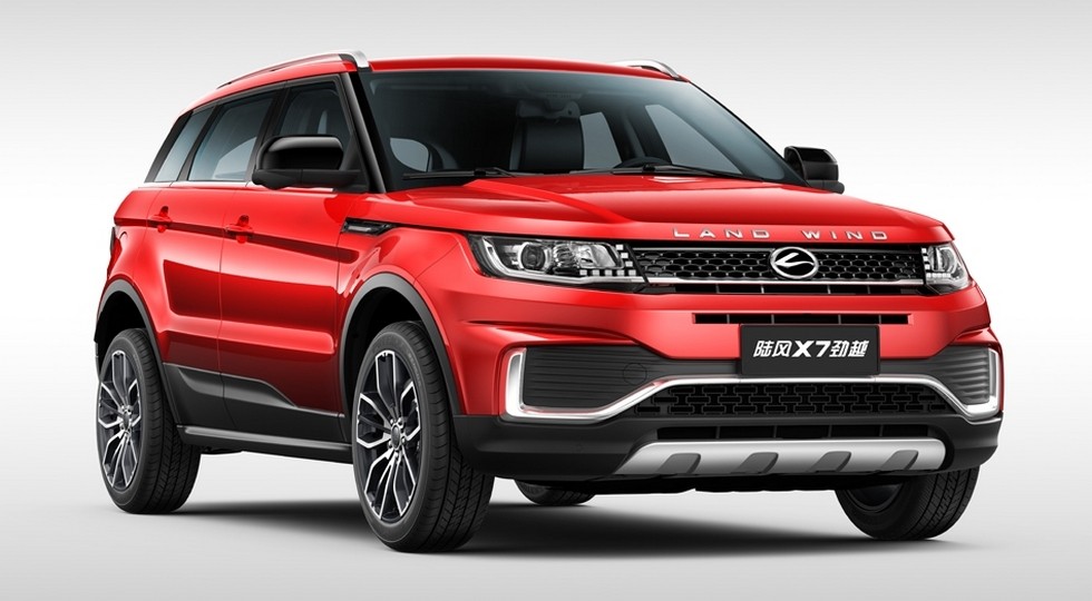 Китайский клон Range Rover Evoque стал меньше похож на оригинал - «Landwind»