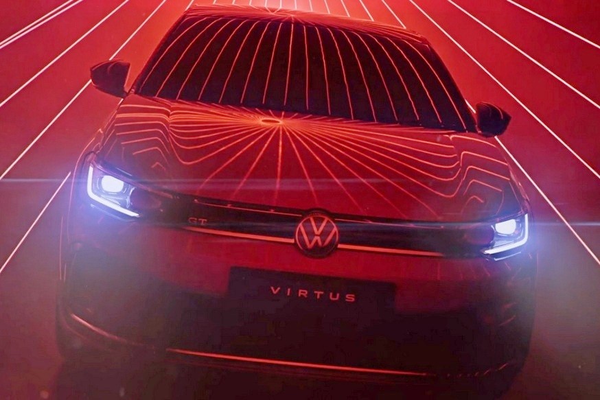 Volkswagen почти полностью раскрыл облик нового седана Virtus - «Skoda»
