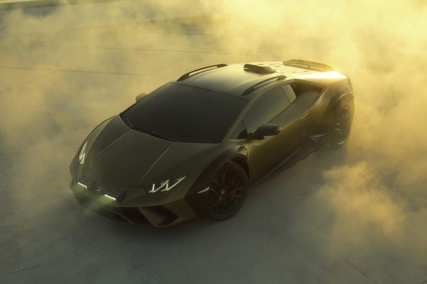 Lamborghini Huracan Sterrato: внешность внедорожной версии спорткара раскрыта - «Lamborghini»
