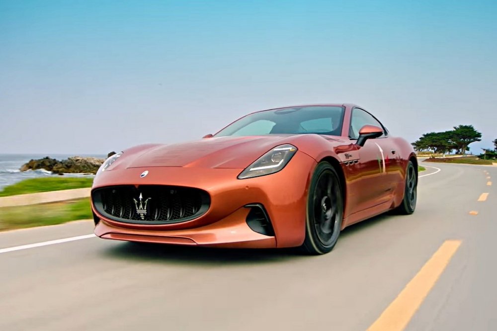 Maserati GranTurismo Folgore: 1200-сильный спорткар проехался без камуфляжа на видео - «Maserati»
