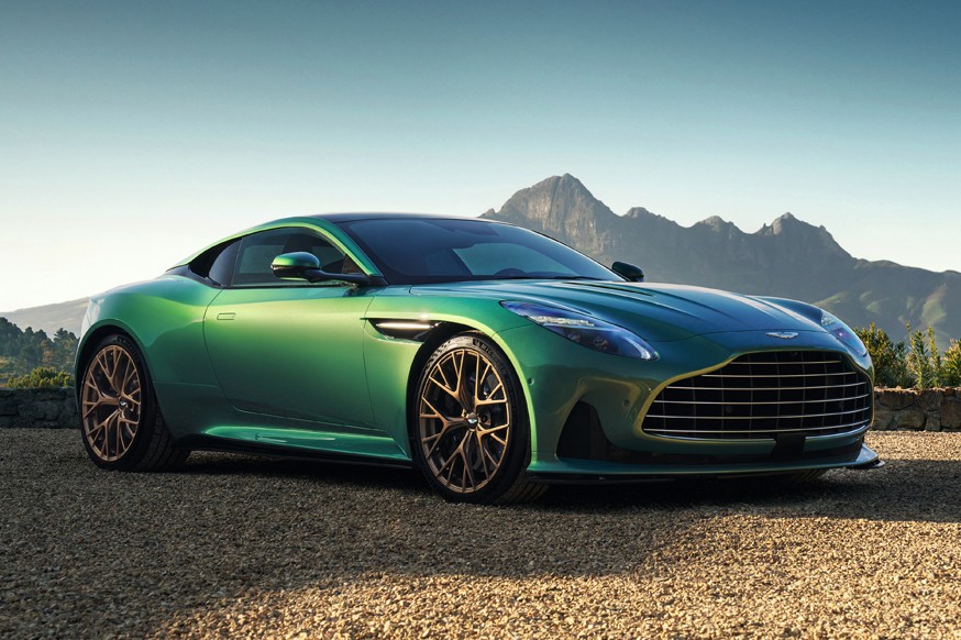 Дебют Aston Martin DB12: спорткар не получил V12, только более мощный V8 - «Aston Martin»