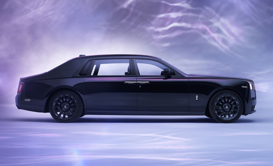 Rolls-Royce Phantom Syntopia: оформление в виде волн, отделка шёлком и ароматизация салона - «Rolls-Royce»