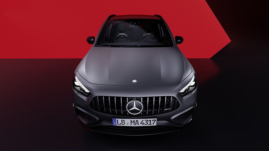 Топовая версия Mercedes-AMG GLA 45 S получила ряд обновок к 2024 модельному году - «Mercedes-Benz»