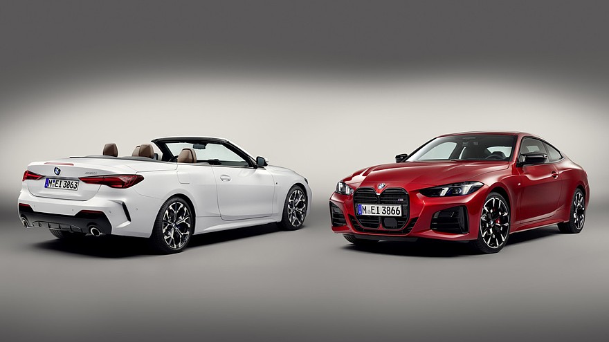 BMW обновила купе и кабриолеты 4 series и M4: новая оптика и модернизированная техника - «BMW»