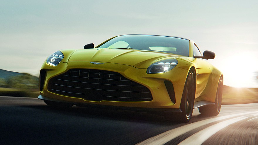 Aston Martin рассекретил новый Vantage: спорткар получил 665-сильный битурбомотор V8 - «Aston Martin»