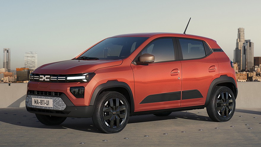 Dacia может выпустить новый маленький хэтчбек Spring: первое изображение - «Renault»