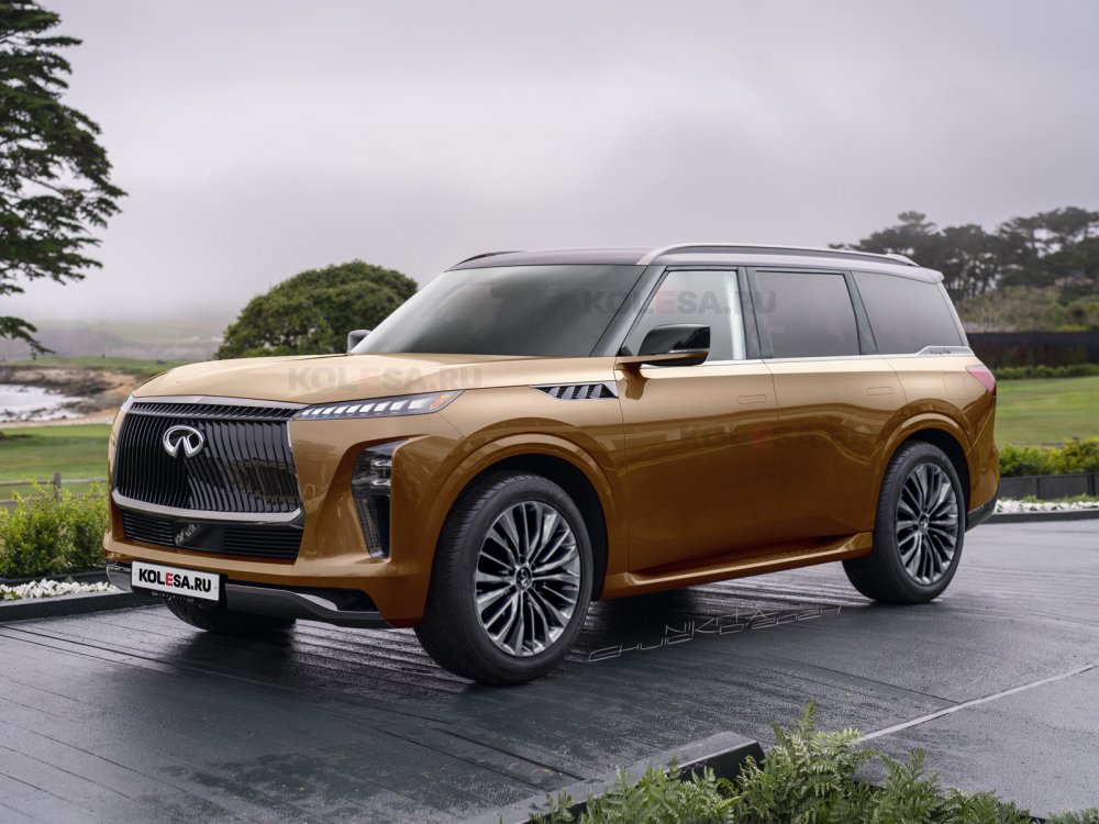 Новый Infiniti QX80: свежие изображения - «Infiniti»