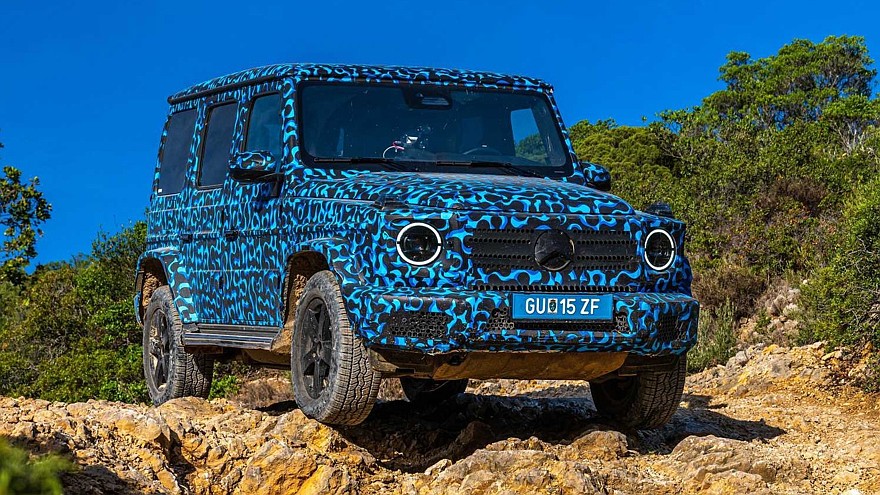 Электрический Mercedes-Benz G-Class дебютирует 24 апреля в Пекине с индексом G 580 - «Mercedes-AMG»