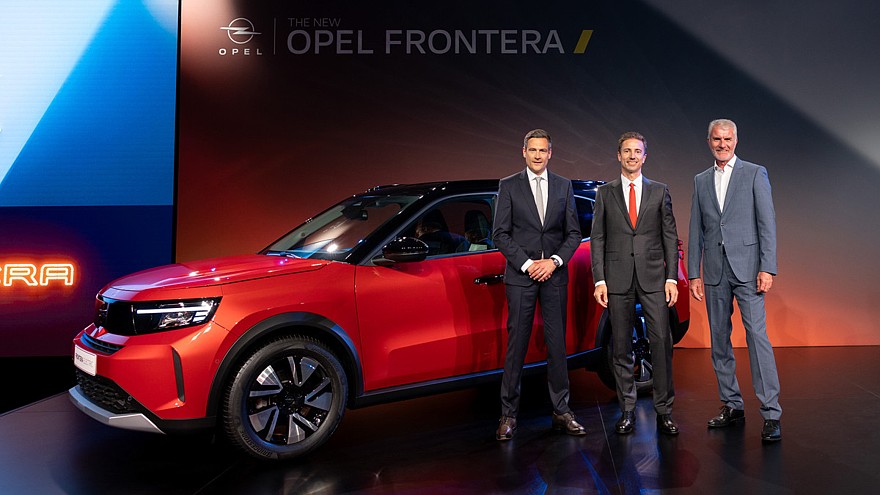 Новый кроссовер Opel Frontera пришёл на смену Crossland - «Opel»