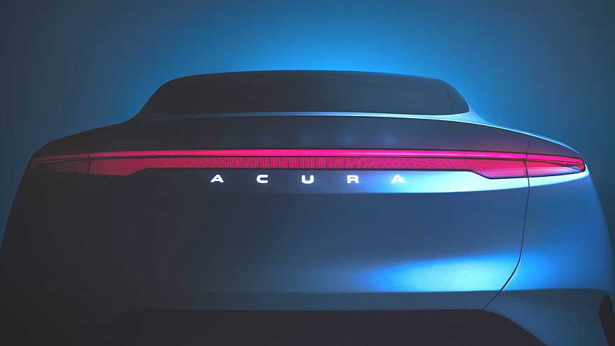 Acura готовит ещё один кроссовер: опубликован первый тизер новинки - «Honda»
