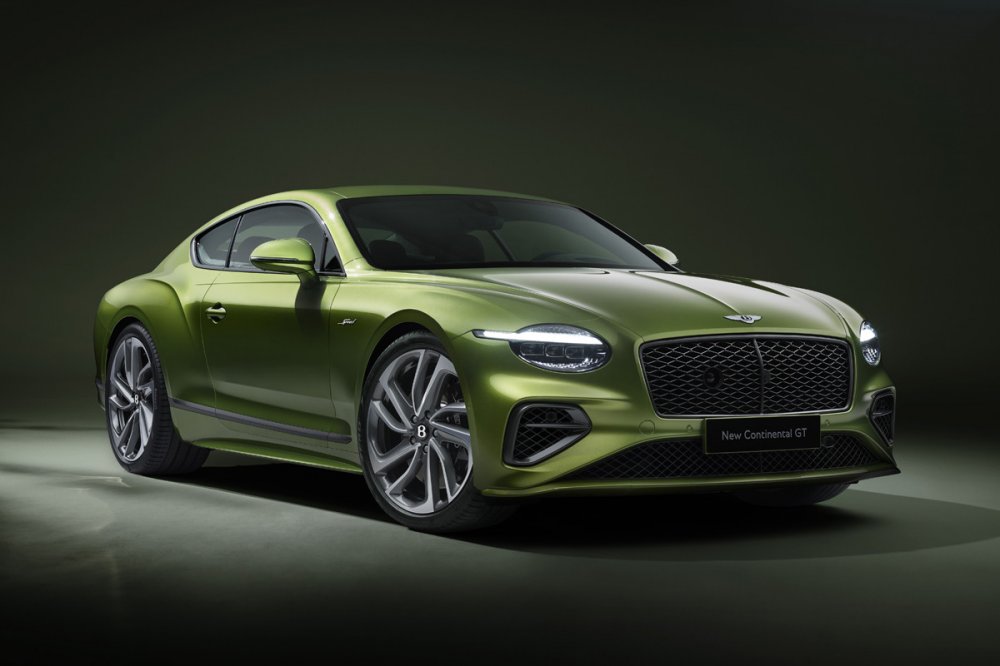 Новый Bentley Continental GT: другое «лицо» и гибридная установка - «Bentley»