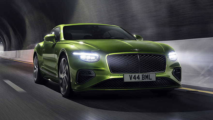 Новый Bentley Continental GT: другое «лицо» и гибридная установка - «Bentley»