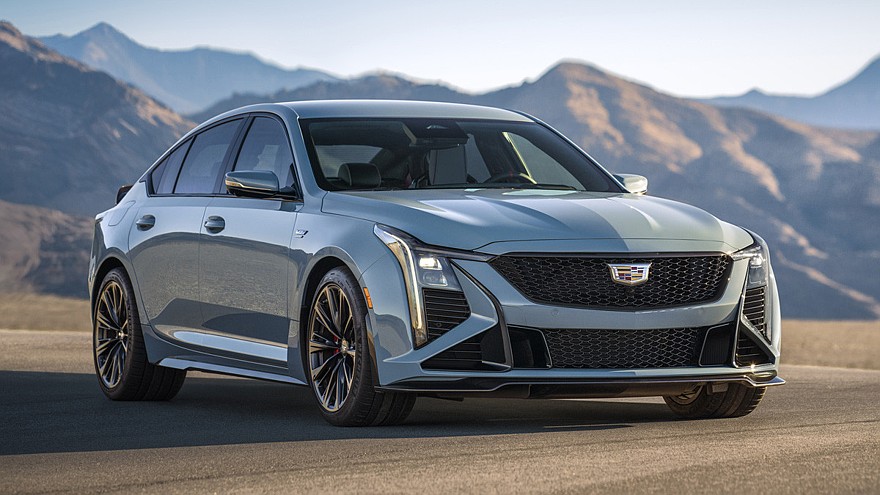 Cadillac CT5-V Blackwing получил доработанную подвеску и карбон-керамические тормоза - «Cadillac»