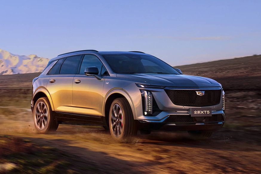 Cadillac XT5 сменил поколение: внешность в фирменном стиле и большое табло в салоне - «Cadillac»