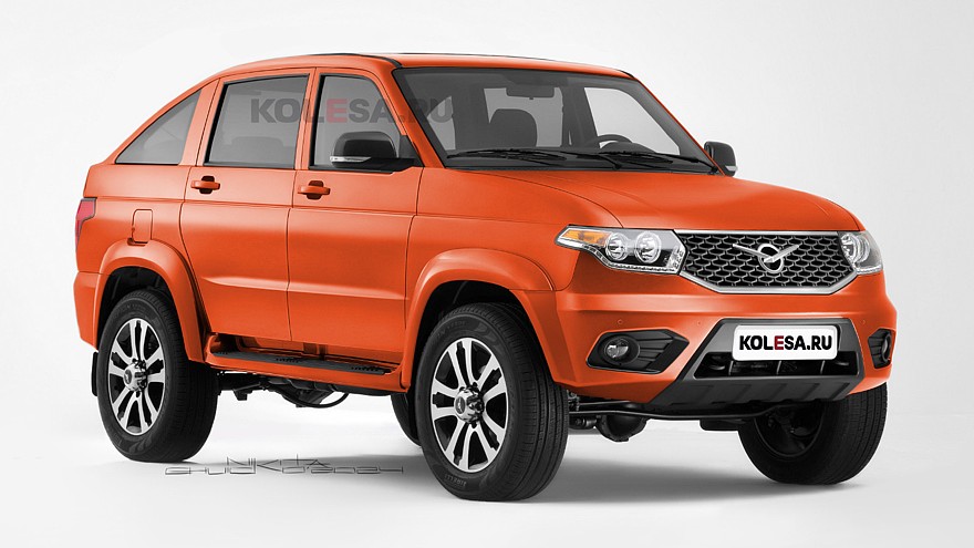 УАЗ Патриот в кузове кросс-купе: каким он мог бы быть - «УАЗ»