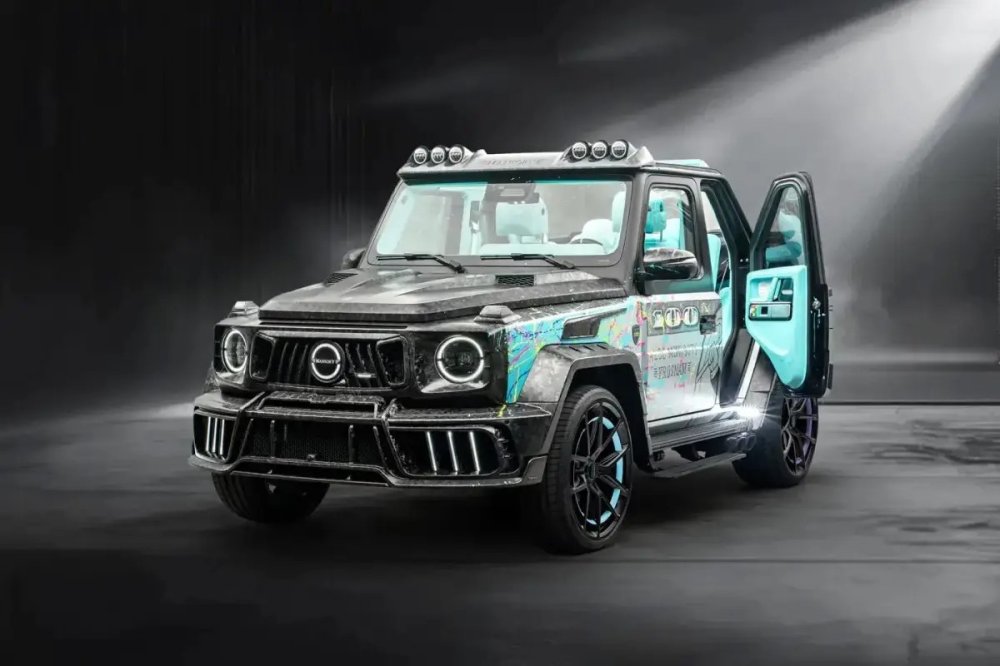 Брызги, усы и доллары: Mansory опять «порезала» G-класс и раскрасила его в стиле поп-арт - «Mercedes-AMG»
