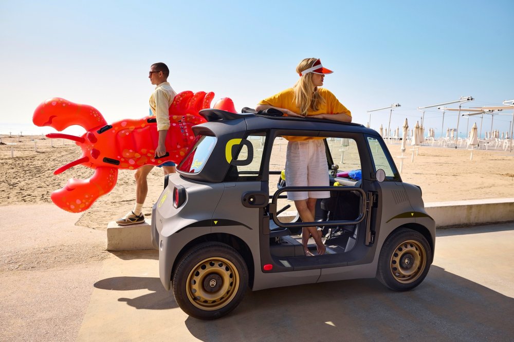 Пляжный Citroen Ami Buggy вернулся в обновлённом кузове и без тиражных ограничений - «Citroen»