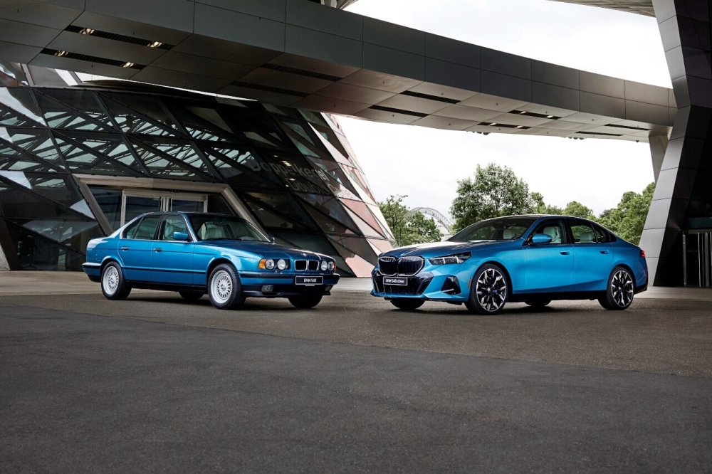 В память о былой изящности: BMW посвятила спецверсию новой «пятёрки» поколению E34 - «BMW»