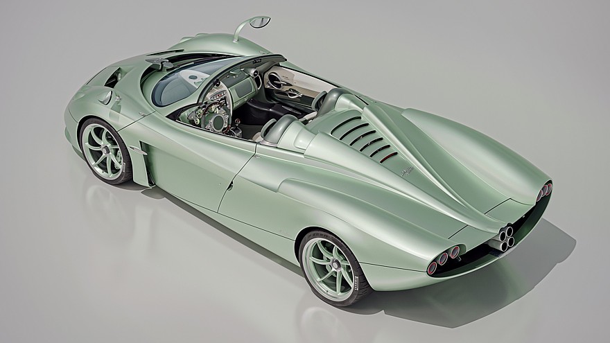 Pagani Huayra Codalunga Speedster: длинный хвост, съёмная крыша и 7-ступенчатая МКП - «Автоновости»