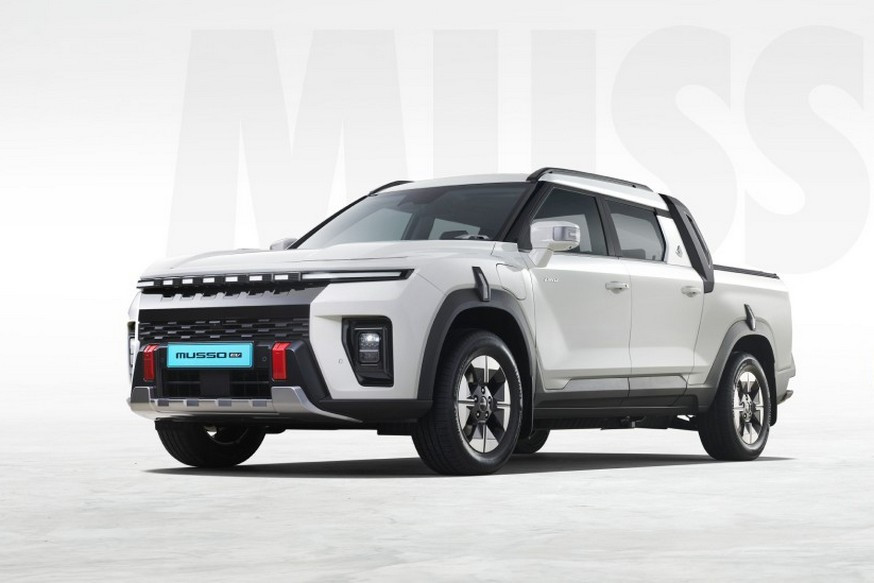 Пикап KGM Musso EV от бывшего SsangYong предложен с полным приводом - «SsangYong»