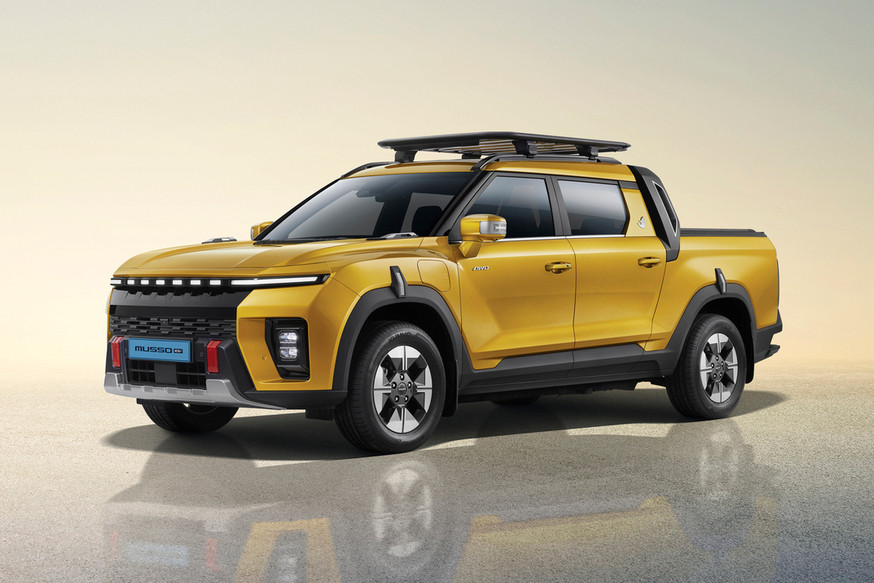 Показан серийный пикап KGM Musso EV от бывшего SsangYong - «SsangYong»
