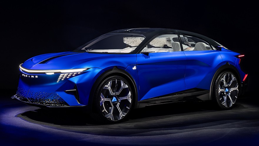 Серийный кроссовер Alpine A390: первые изображения - «Alpine»