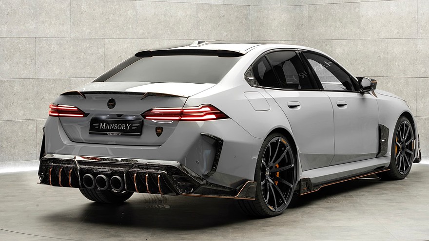 Так ему и надо: Mansory сделала новый BMW M5 ещё страшнее - «Тюнинг»