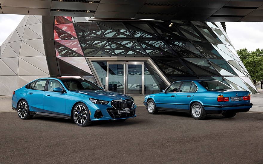 В память о былой изящности: BMW посвятила спецверсию новой «пятёрки» поколению E34 - «BMW»
