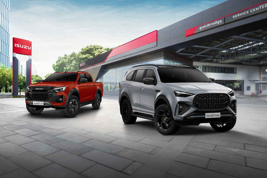 Внедорожник Isuzu MU-X и пикап D-Max получили новые дизель и автомат - «Isuzu»