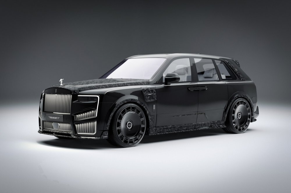 Обновлённый Rolls-Royce Cullinan от Mansory: больше мощности и карбоновый гротеск - «Rolls-Royce»