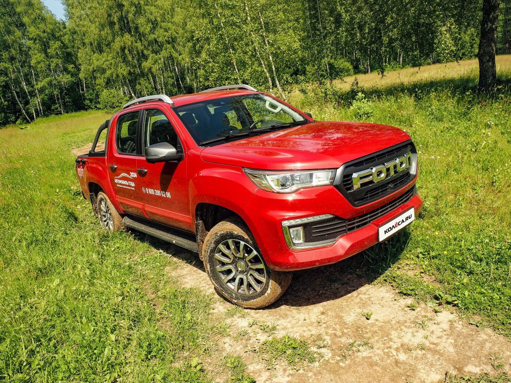 Парень из нашего пригорода: тест-драйв Foton Tunland G7 - «Foton»