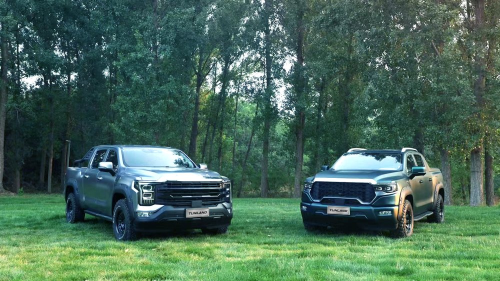 Полноразмерные пикапы Foton Tunland V9 и V7 с дизайном «под Ford» появятся в РФ весной - «Foton»