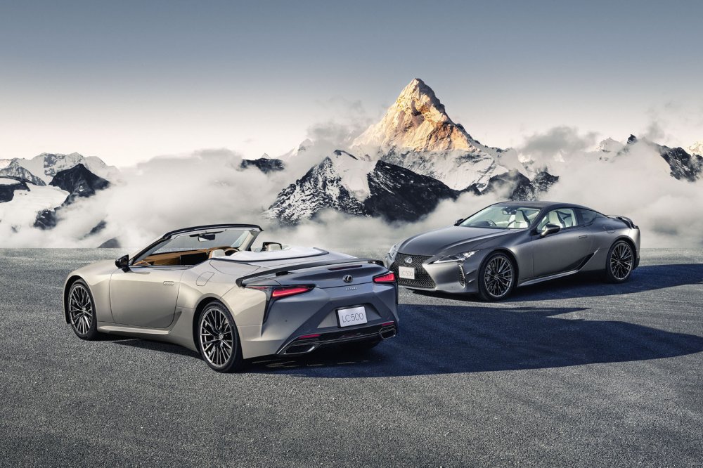Посвежевшие купе и кабриолет Lexus LC 500 обзавелись спецверсией Pinnacle - «Lexus»