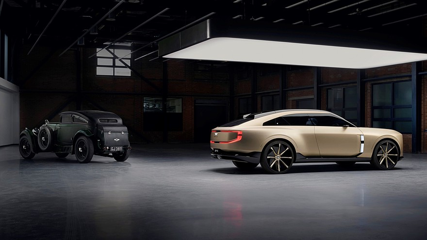 Программный концепт Bentley EXP 15: асимметричное кросс-купе без круглых фар - «Bentley»