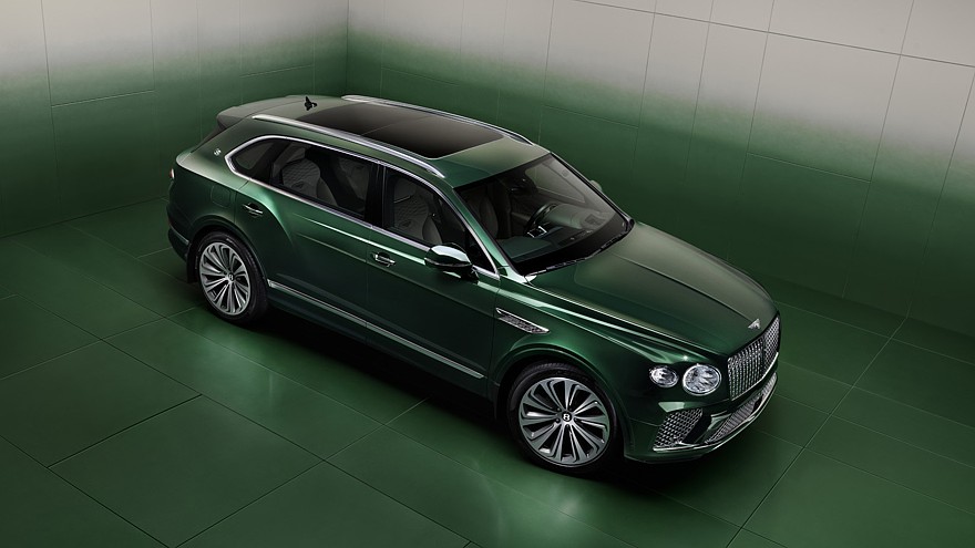 Bentley Bentayga обзавёлся новой спецверсией с расширенной палитрой и опциями от Mulliner - «Bentley»