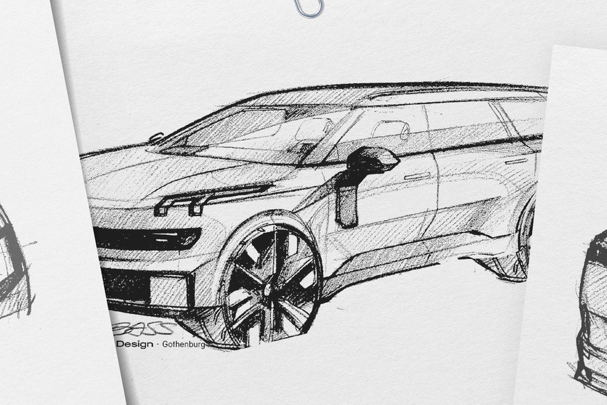 Lynk & Co показал дизайн нового флагманского кроссовера - «Lynk&Co»