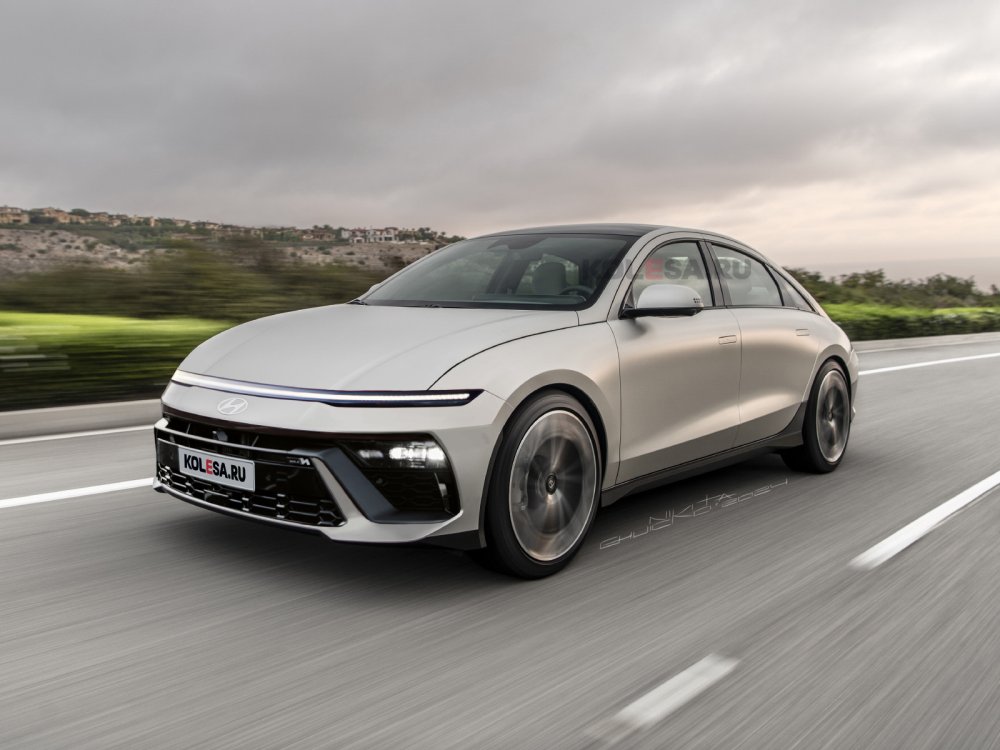 Обновлённый Hyundai Ioniq 6: первые изображения - «Ioniq»