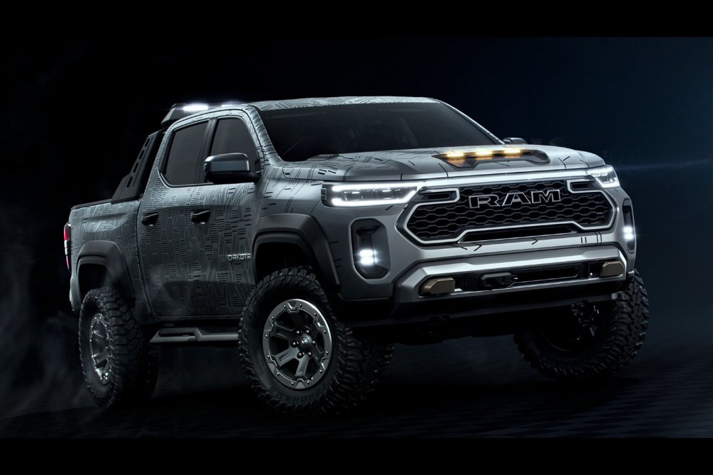Ram Dakota Nightfall стал предвестником нового среднеразмерного пикапа - «Ram»