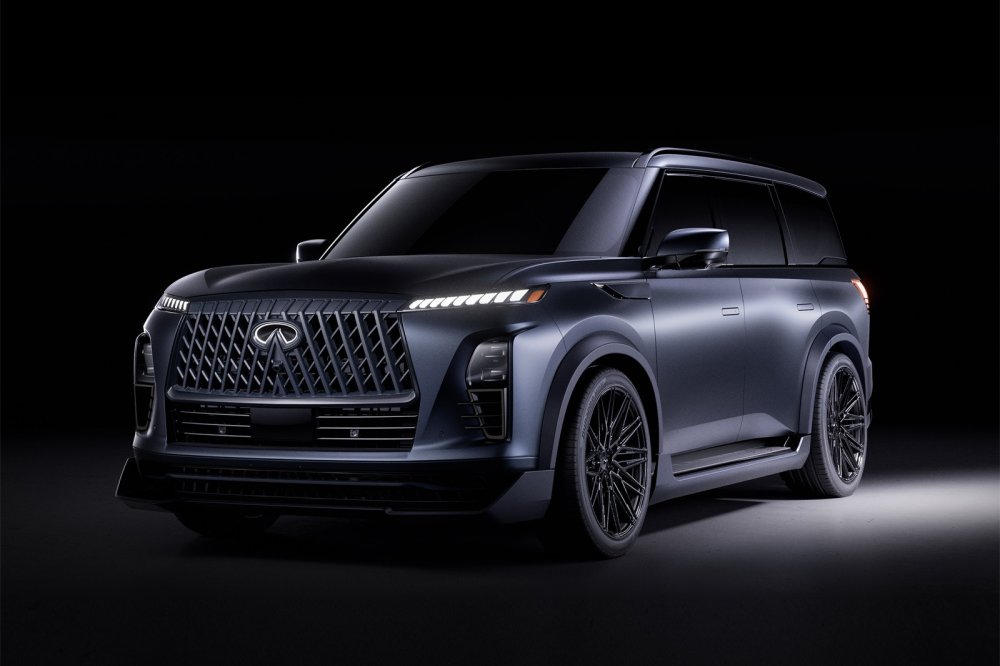 Внедорожник Infiniti QX80 «оброс» парой концептов с приставками Track и Terrain - «Infiniti»