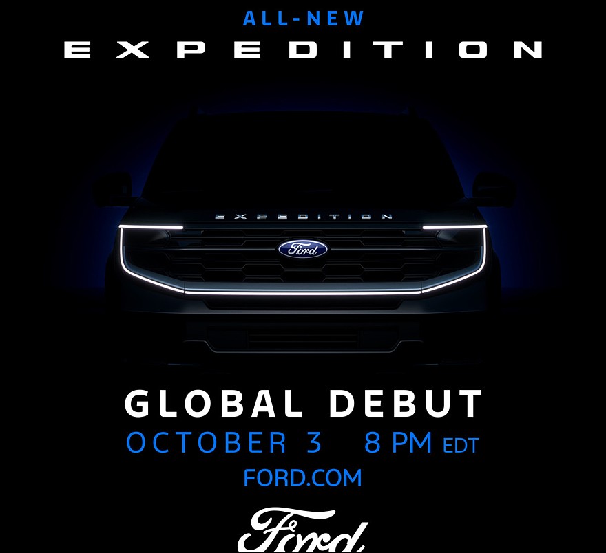 Новый Ford Expedition готовится к дебюту: первый тизер внедорожника - «Lincoln»