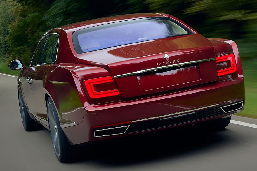 Packard Excellence: помпезный седан на базе старого Bentley Flying Spur - «Bentley»