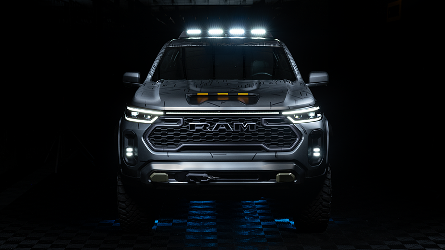 Ram Dakota Nightfall стал предвестником нового среднеразмерного пикапа - «Ram»