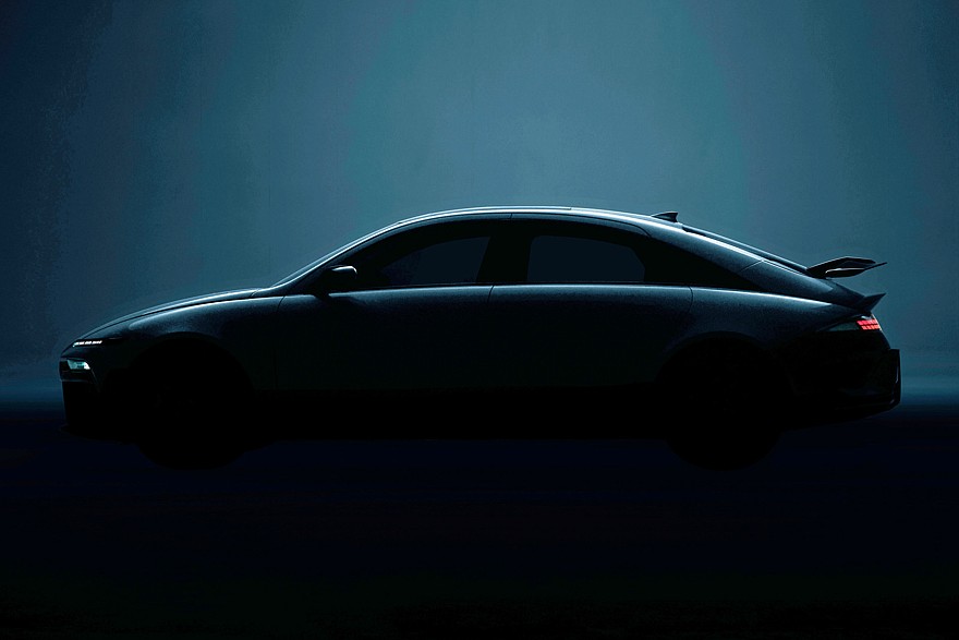 «Заряженный» седан готовится к дебюту: Hyundai Ioniq 6 N показался на новых тизерах - «Ioniq»