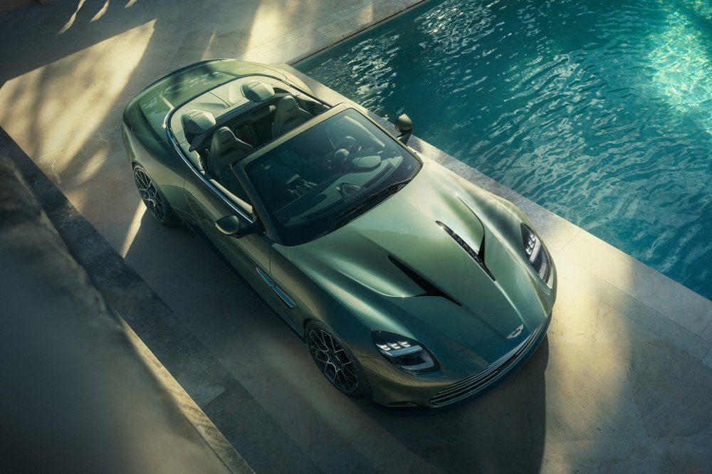 Aston Martin рассекретил Vanquish Volante с открытым верхом и битурбомотором V12 - «Aston Martin»