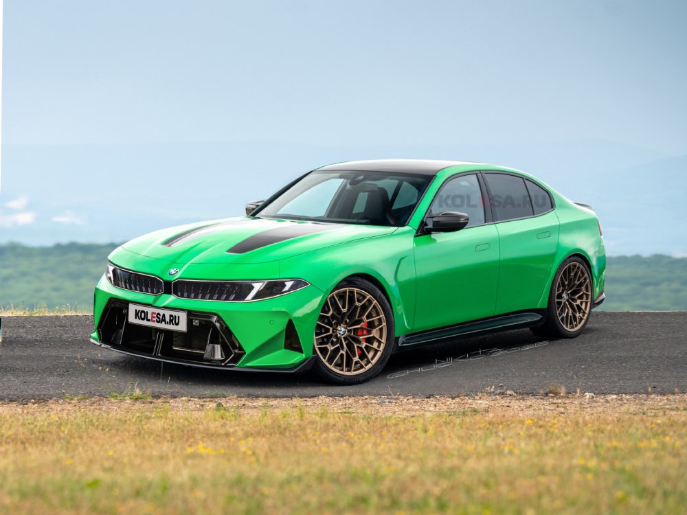 Новая бензиновая BMW M3 (G84): первые изображения - «BMW»
