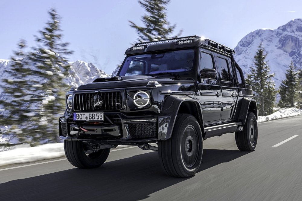 Новый Brabus XLP 800 Adventure: мощный пикап на портальных мостах снова в продаже - «Mercedes-AMG»