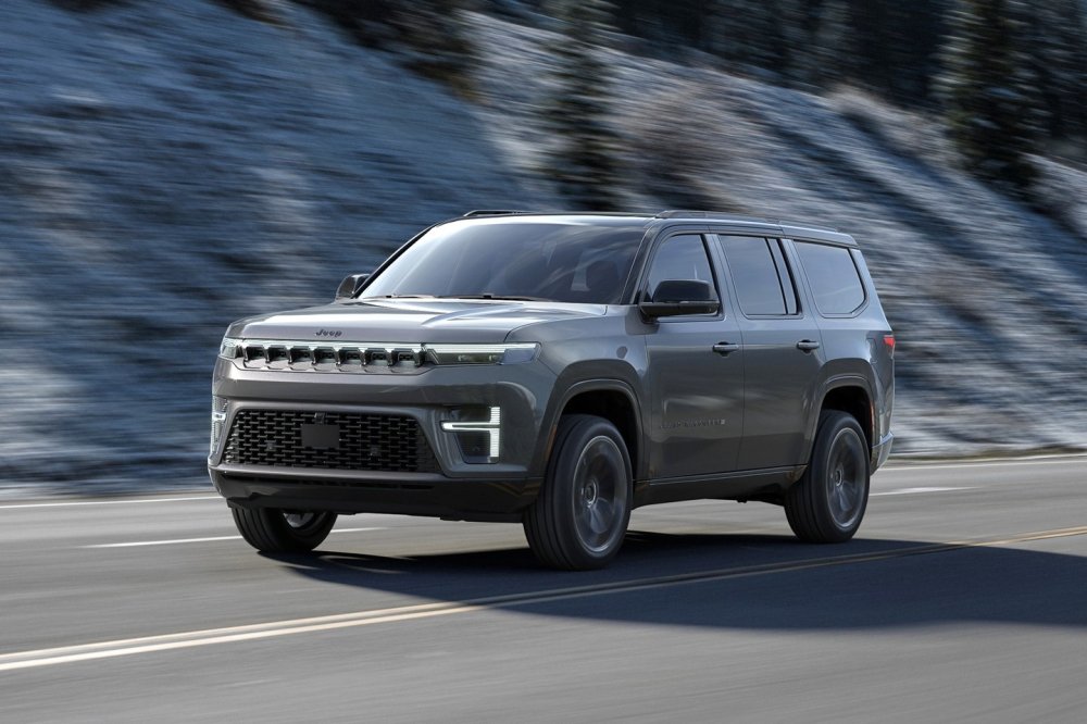 Обновлённый Jeep Grand Wagoneer: без хрома, без V8, но с мощной гибридной версией - «Автоновости»