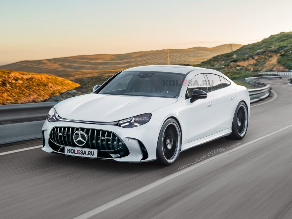 Седан Mercedes-AMG GT: новые изображения - «Mercedes-AMG»