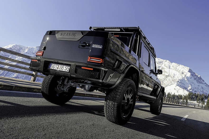 Новый Brabus XLP 800 Adventure: мощный пикап на портальных мостах снова в продаже - «Mercedes-AMG»